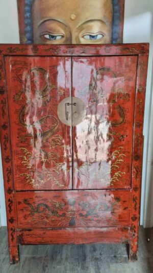 Vintage chinese bruidskast