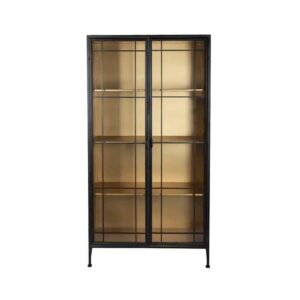 PTMD Sofie Metal Black Cabinet